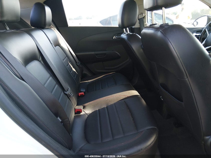 2015 Chevrolet Sonic Rs Auto VIN: 1G1JG6SBXF4154386 Lot: 45635544