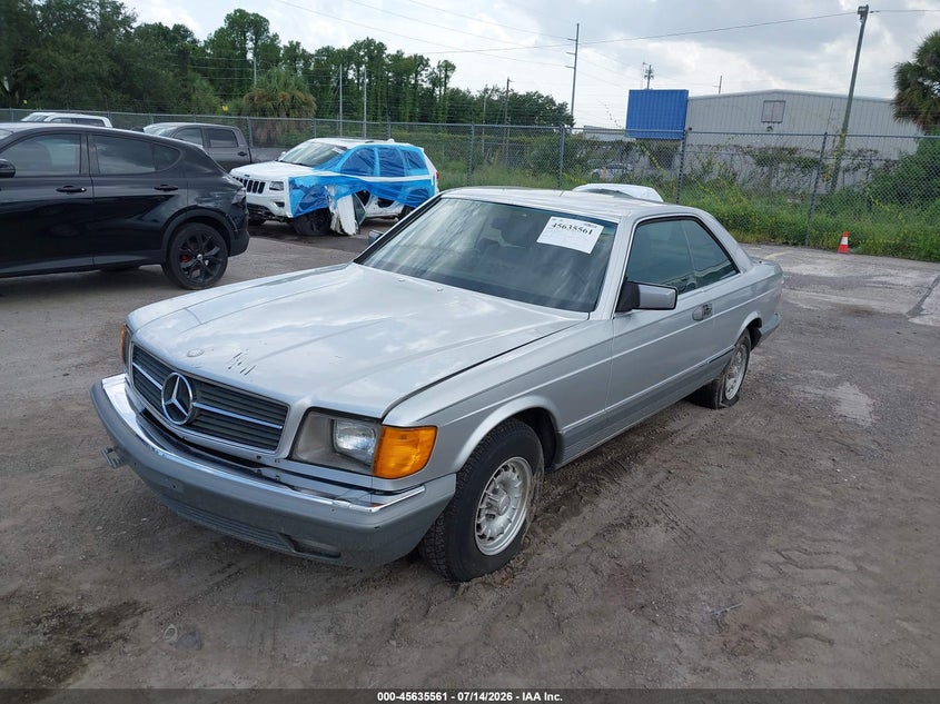 WDBCA44A0EA021144 1984 Mercedes-Benz 500 Sec photo 1