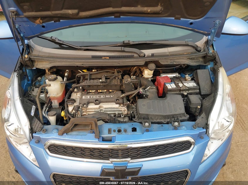 2015 Chevrolet Spark Ls Manual VIN: KL8CA6S91FC739869 Lot: 45635567