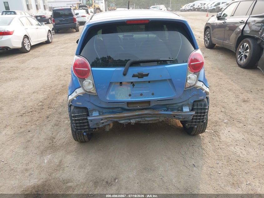 2015 Chevrolet Spark Ls Manual VIN: KL8CA6S91FC739869 Lot: 45635567