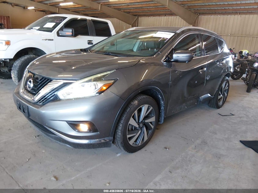 NISSAN MURANO 2018 VIN 5N1AZ2MG1JN181428