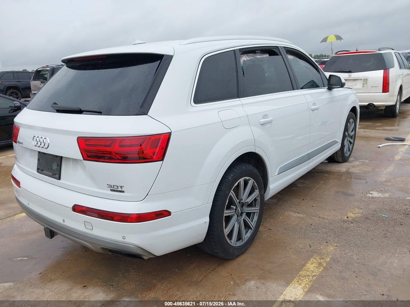 2018 Audi Q7 3.0T Premium VIN: WA1LAAF70JD049921 Lot: 45635621