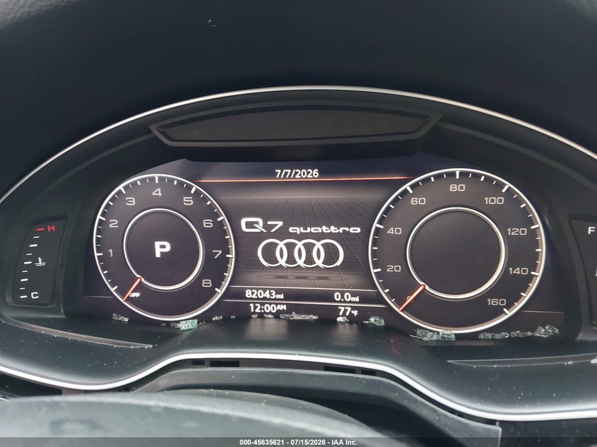 2018 Audi Q7 3.0T Premium VIN: WA1LAAF70JD049921 Lot: 45635621