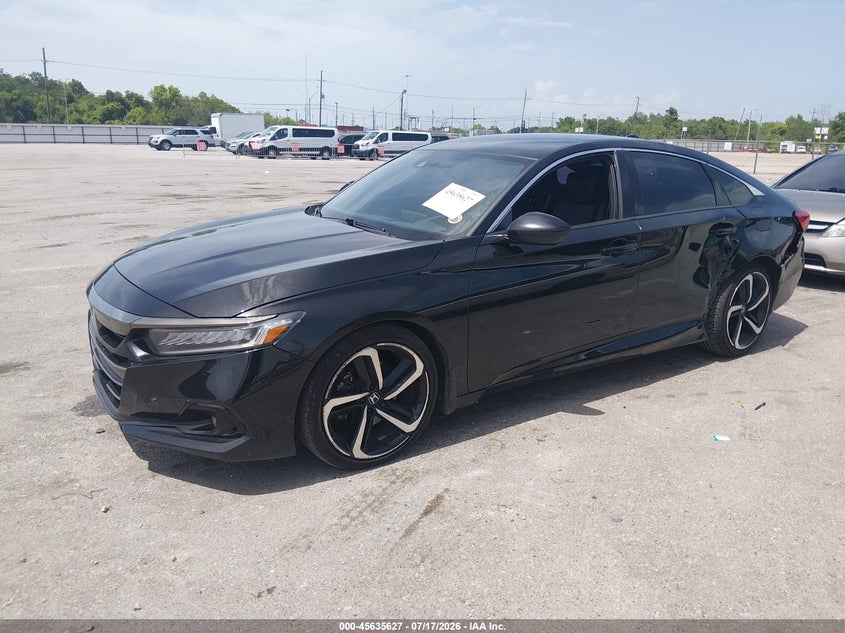 2021 HONDA ACCORD auction photo 6