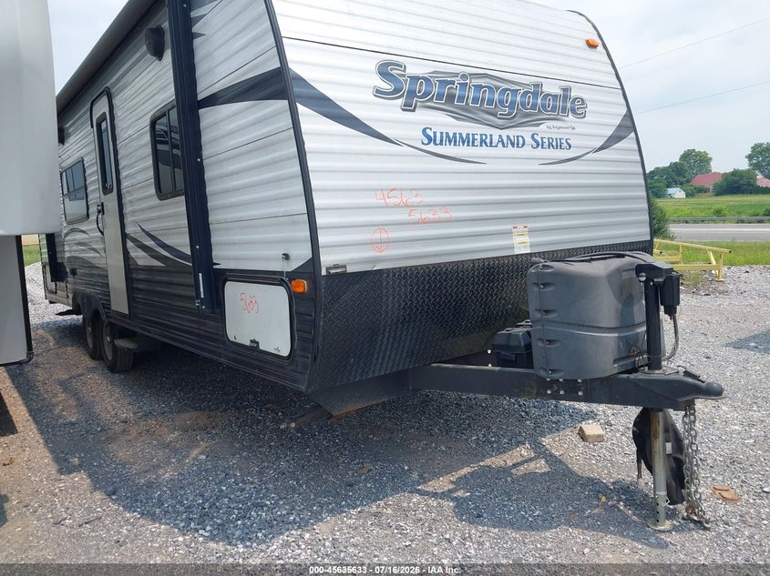 2016 Keystone Rv Summerland 2600TB Travel Trailer
