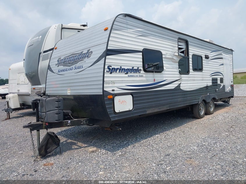 2016 KEYSTONE RV SUMMERLAND 2600TB TRAVEL TRAILER auction photo 2