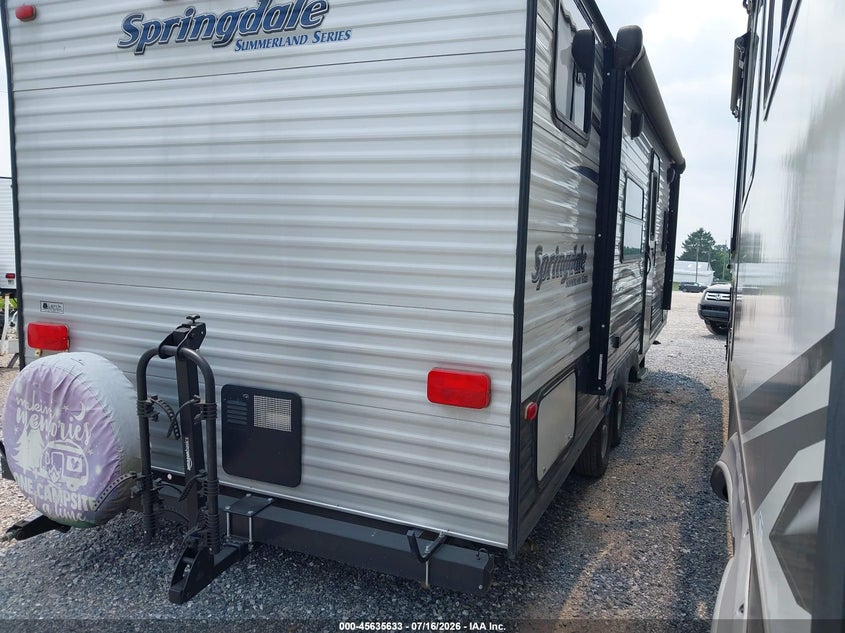 2016 KEYSTONE RV SUMMERLAND 2600TB TRAVEL TRAILER auction photo 4