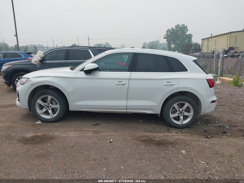 2024 Audi Q5 Premium 40 Tfsi Quattro S Tronic VIN: WA1ABAFY5R2053709 Lot: 45635677