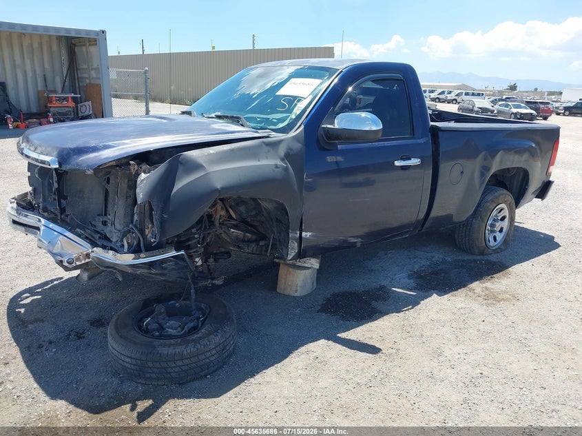 Vin: 1gtn1tex1bz121449, lot: 46134187, gmc sierra 1500 work truck 20112
