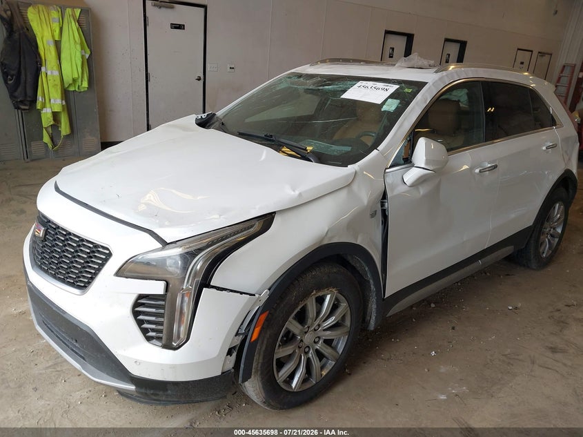 2019 Cadillac XT4, Перекидання, IAAI, VIN 1GYFZCR4XKF229304 — фото 2