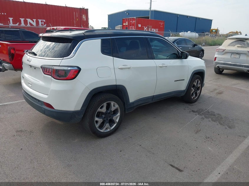 2017 Jeep Compass Limited VIN: 3C4NJDCB2HT681042 Lot: 45635724