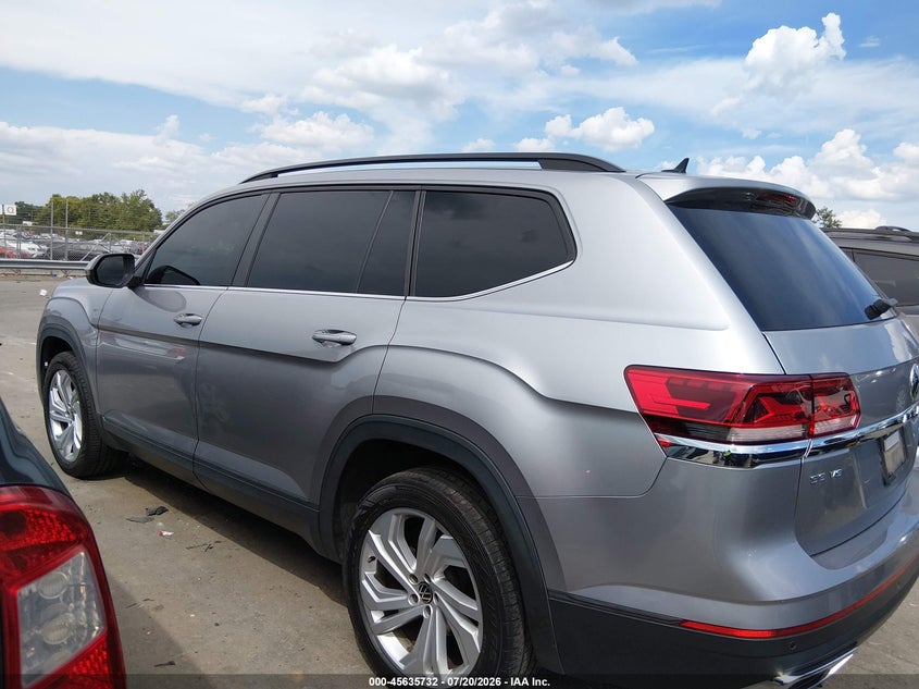 2021 Volkswagen Atlas 3.6L V6 Se W/Technology VIN: 1V2HR2CAXMC538622 Lot: 45635732