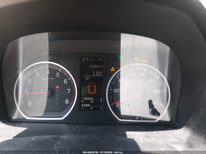 2007 HONDA CR-V auction photo 7