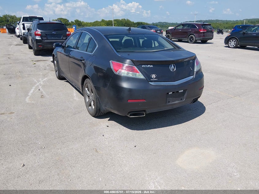 2012 ACURA TL auction photo 3
