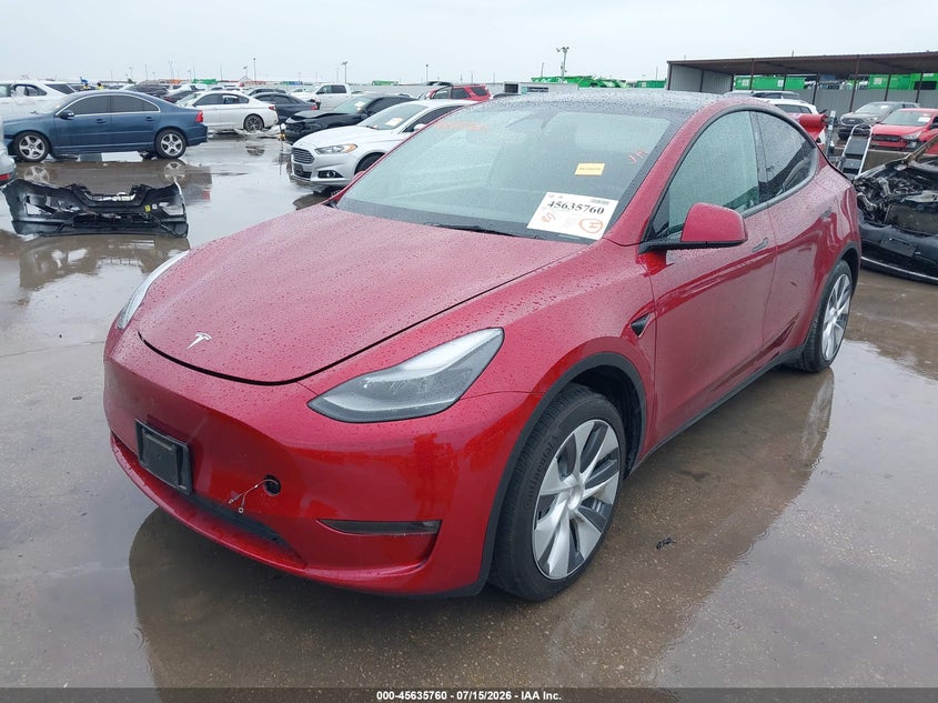 Vin: 7saygaee0rf086582, lot: 46134261, tesla model y long range dual motor all-wheel drive 20242