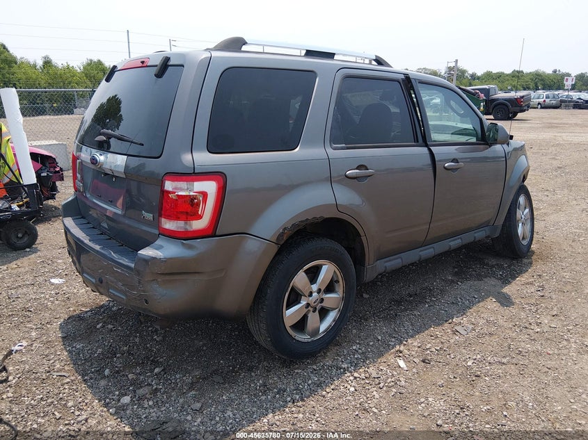Vin: 1fmcu9eg4ckb41086, lot: 46134281, ford escape limited 20124