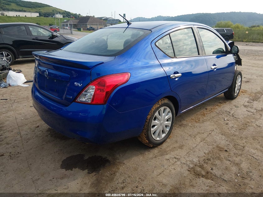 Vin: 3n1cn7ap4el855140, lot: 46134297, nissan versa 1.6 sv 20144