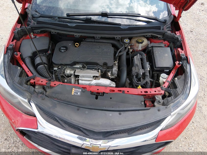 2019 Chevrolet Cruze Lt VIN: 1G1BE5SM7K7142579 Lot: 45635807