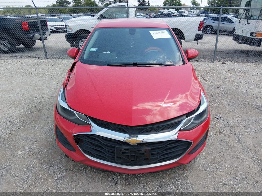 2019 Chevrolet Cruze Lt VIN: 1G1BE5SM7K7142579 Lot: 45635807