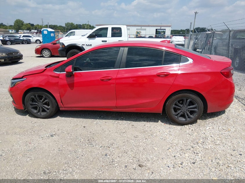 2019 Chevrolet Cruze Lt VIN: 1G1BE5SM7K7142579 Lot: 45635807