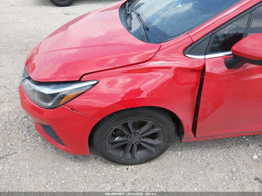 2019 Chevrolet Cruze Lt VIN: 1G1BE5SM7K7142579 Lot: 45635807