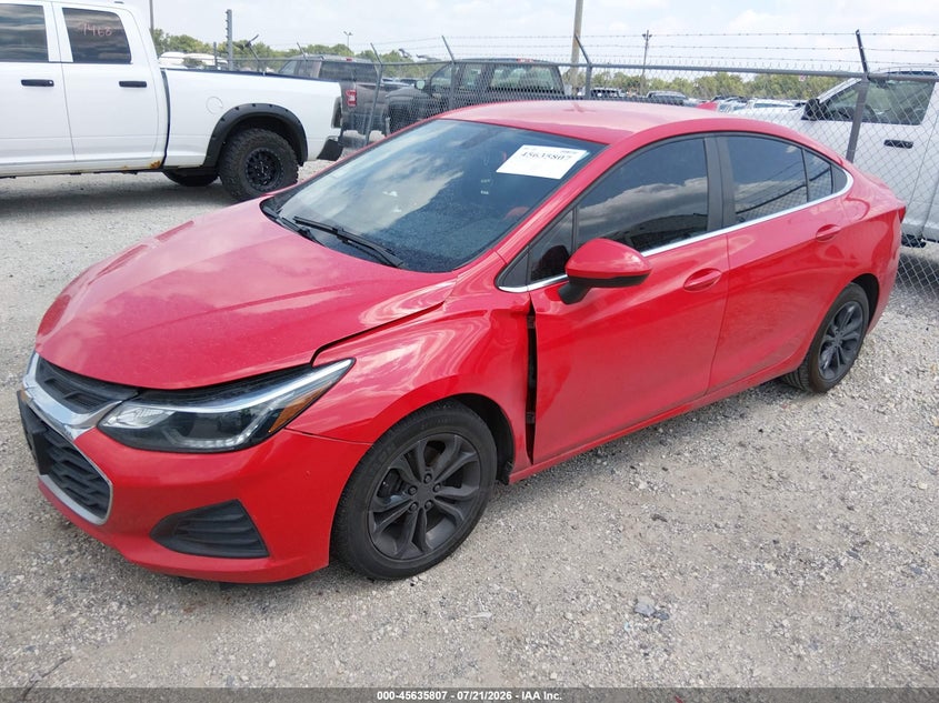 2019 Chevrolet Cruze Lt VIN: 1G1BE5SM7K7142579 Lot: 45635807