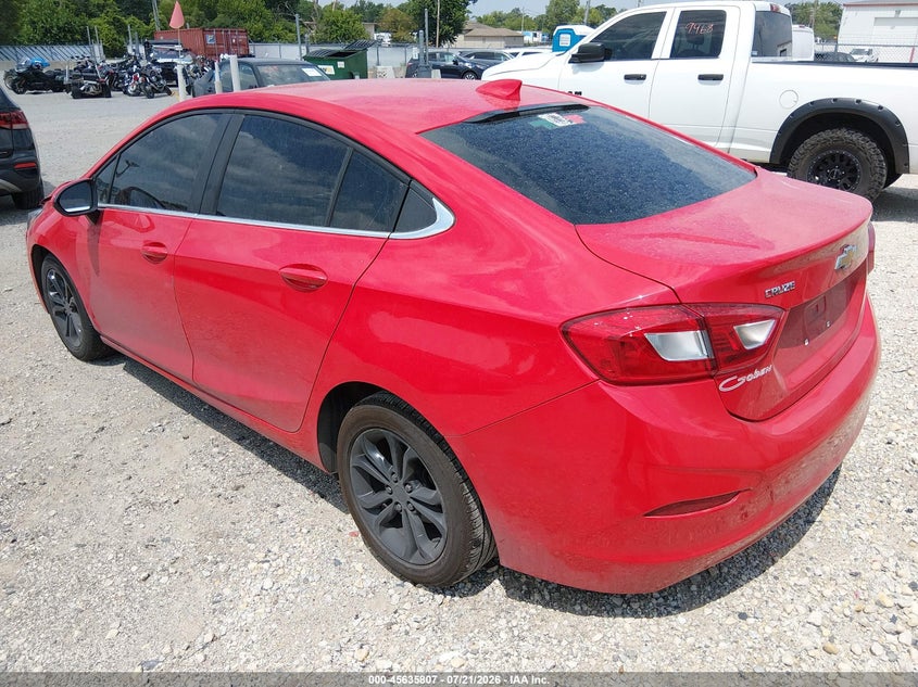 2019 Chevrolet Cruze Lt VIN: 1G1BE5SM7K7142579 Lot: 45635807