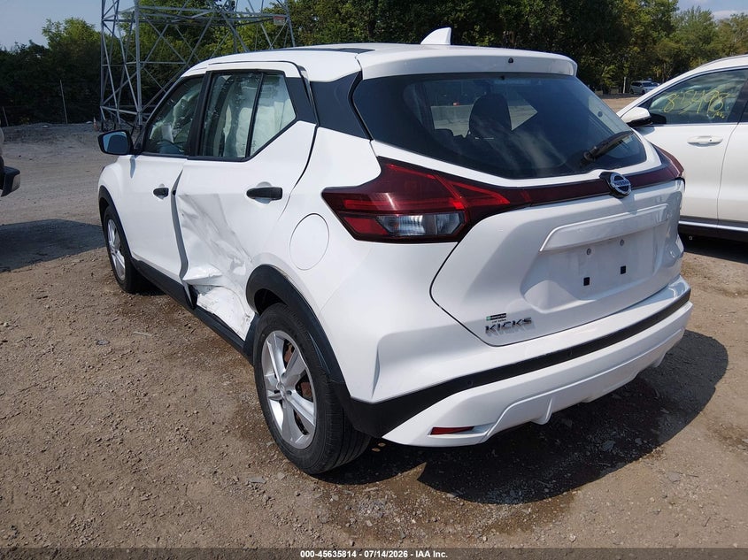 2021 Nissan Kicks S Xtronic Cvt VIN: 3N1CP5BV8ML475325 Lot: 45635814