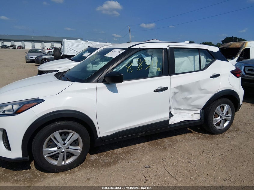 2021 Nissan Kicks S Xtronic Cvt VIN: 3N1CP5BV8ML475325 Lot: 45635814