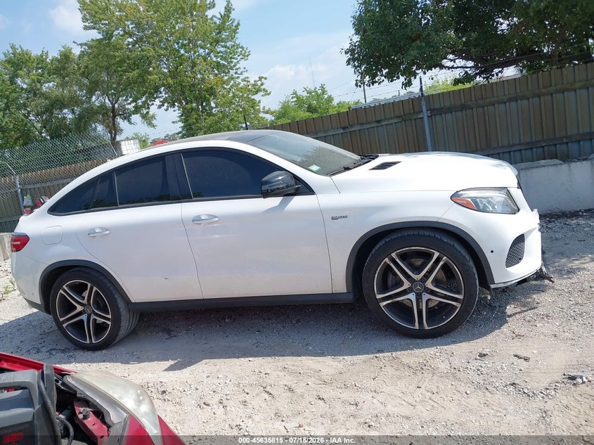 2017 Mercedes-Benz Amg Gle 43 Coupe 4Matic VIN: 4JGED6EB3HA057706 Lot: 45635815