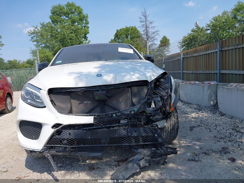 2017 Mercedes-Benz Amg Gle 43 Coupe 4Matic VIN: 4JGED6EB3HA057706 Lot: 45635815