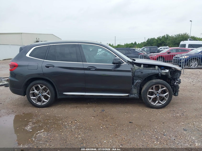 2021 BMW X3 Sdrive30I VIN: 5UXTY3C07M9G24254 Lot: 45635846
