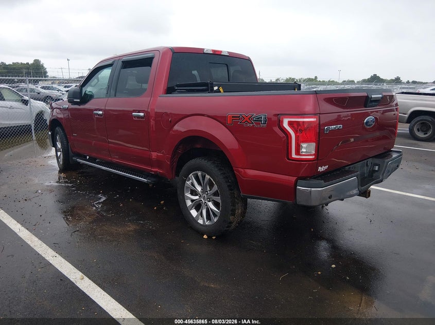 Vin: 1ftew1eg1hkd97024, lot: 46134366, ford f-150 xlt 20173