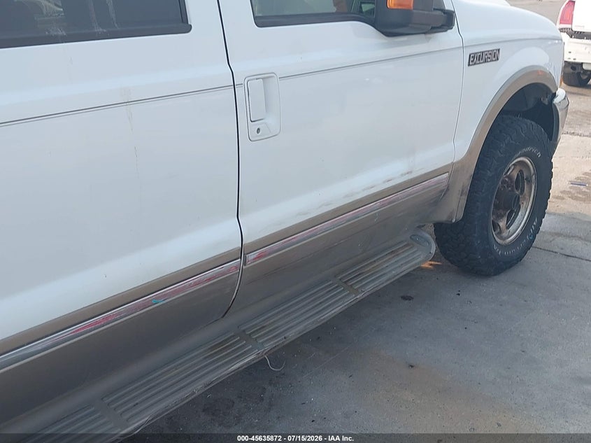 2002 Ford Excursion Limited VIN: 1FMNU43S12EA45836 Lot: 45635872