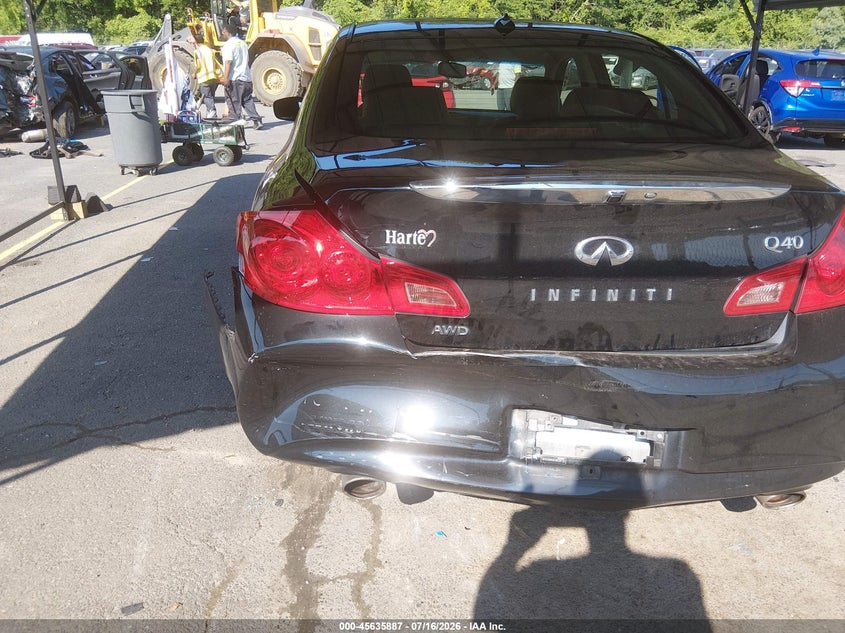 2015 Infiniti Q40 VIN: JN1CV6AR5FM522710 Lot: 45635887