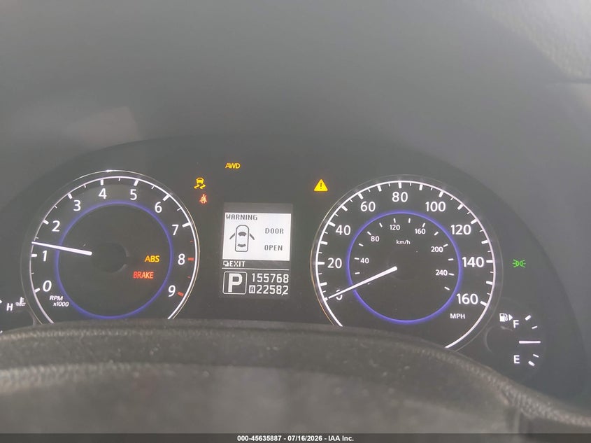 2015 Infiniti Q40 VIN: JN1CV6AR5FM522710 Lot: 45635887