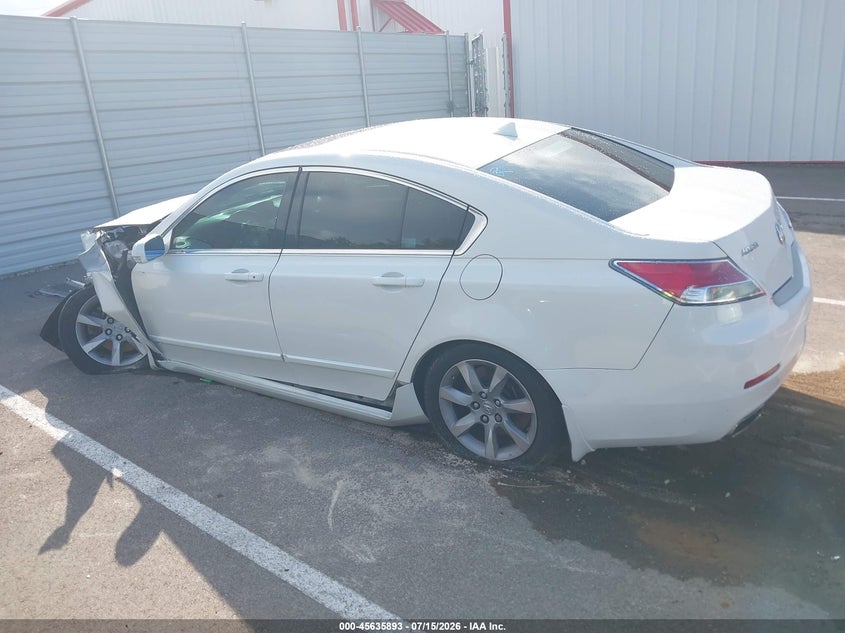 2012 Acura Tl 3.5 VIN: 19UUA8F25CA040127 Lot: 45635893
