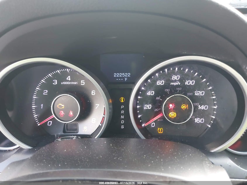 2012 Acura Tl 3.5 VIN: 19UUA8F25CA040127 Lot: 45635893