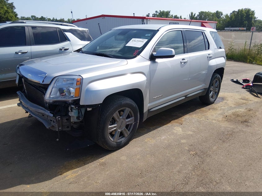 Vin: 2gkalmek8f6347707, lot: 46134417, gmc terrain sle-1 20152
