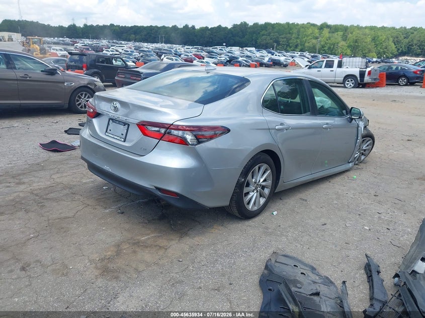 2021 TOYOTA CAMRY auction photo 4