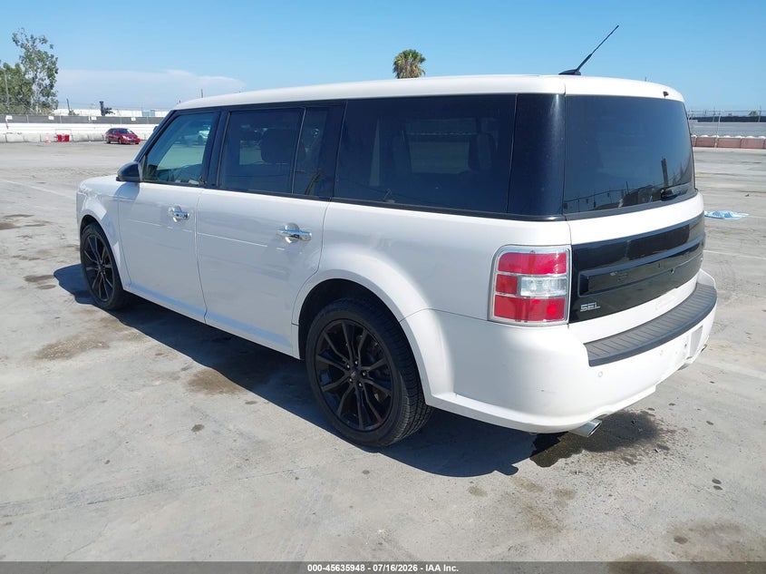 Vin: 2fmgk5c83jba11917, lot: 46134449, ford flex sel 20183