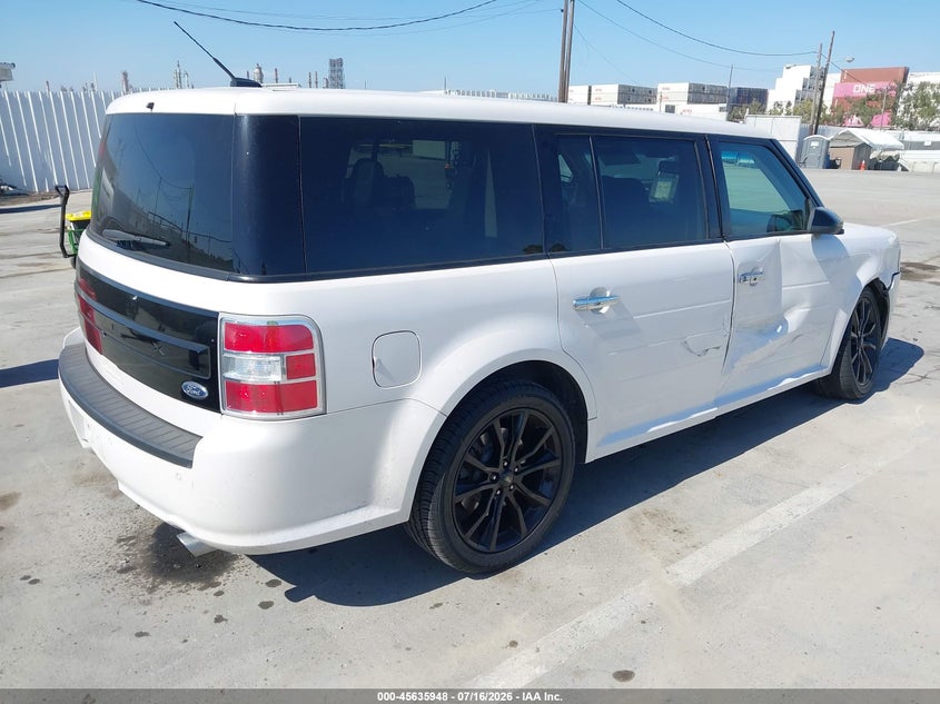 Vin: 2fmgk5c83jba11917, lot: 46134449, ford flex sel 20184