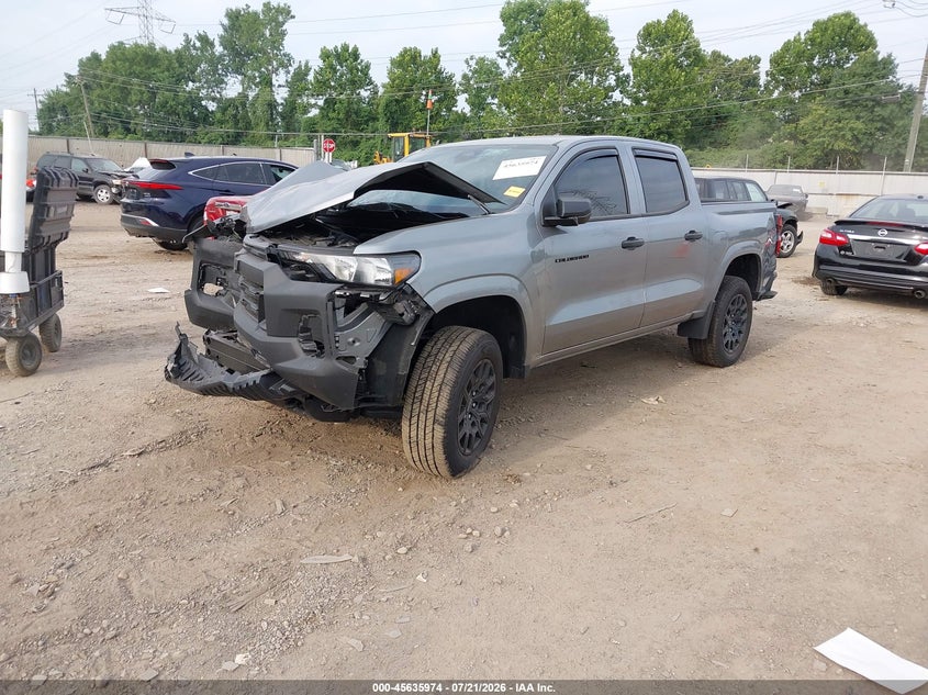 Vin: 1gcptbek6t1150589, lot: 46134474, chevrolet colorado wt, 4wd 20262