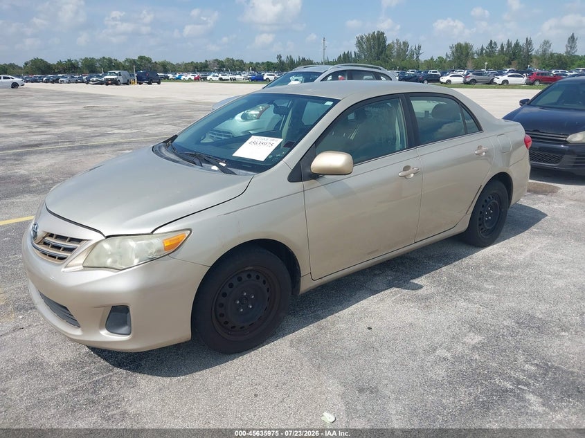 Vin: 5yfbu4ee0dp171285, lot: 46134476, toyota corolla le 20132