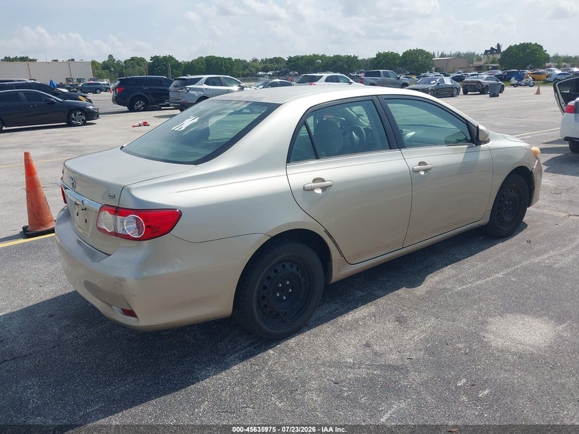 Vin: 5yfbu4ee0dp171285, lot: 46134476, toyota corolla le 20134