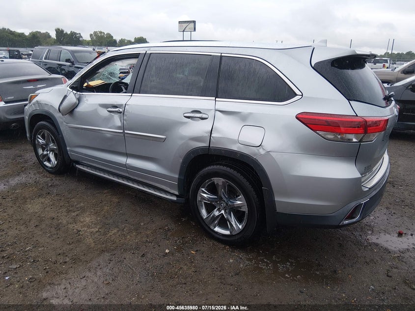 Vin: 5tddzrfh9hs456418, lot: 46134481, toyota highlander limited platinum 20173