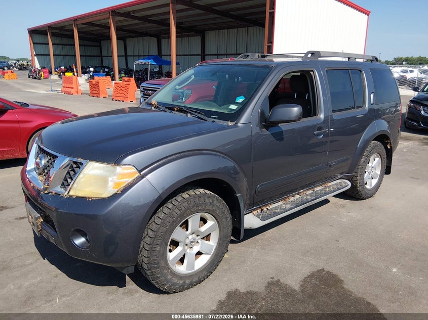Vin: 5n1ar1nb4bc610443, lot: 46134482, nissan pathfinder sv 20112