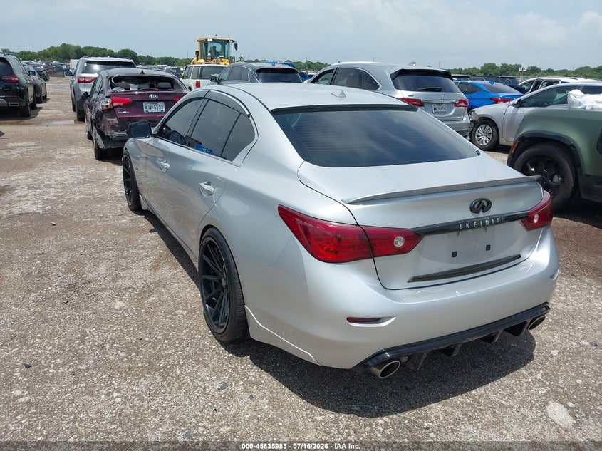 Vin: jn1bv7ap5em677241, lot: 46134486, infiniti q50 premium 20143
