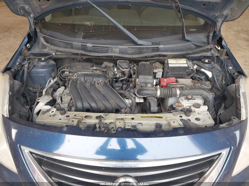 2014 Nissan Versa 1.6 S/1.6 S+/1.6 Sl/1.6 Sv/S VIN: 3N1CN7AP8EL868585 Lot: 45635998