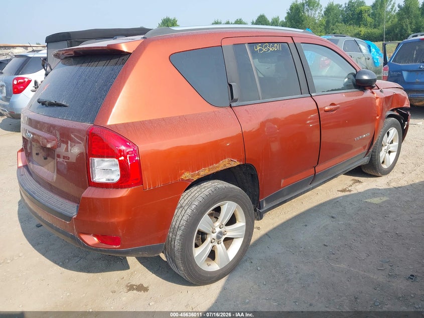 Vin: 1c4njdbb9cd567622, lot: 46134512, jeep compass sport 20124